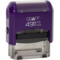 Оснастка автоматическая GRAFF 4911 P3 "GLOSSY", для штампа 38х14 мм, фиолетовая