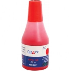 Краска штемпельная GRAFF SK-30, 30 мл, красная