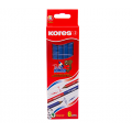 Карандаш графитный двусторонний Kores HB