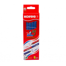 Карандаш графитный двусторонний Kores HB