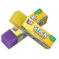 Ластик для карандаша Cool for school Stick, в индивидуальной упаковке, ассорти