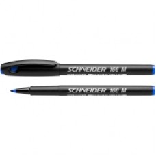 Маркер перманентный Schneider MAXX 166, 1 мм, синий