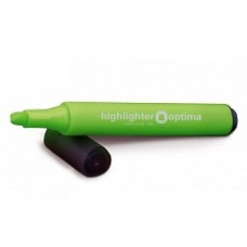 Маркер текстовый треугольный Optima, зеленый