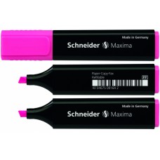 Маркер текстовый Schneider MAXIMA, розовый