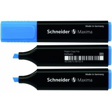 Маркер текстовый Schneider MAXIMA, синий