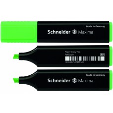 Маркер текстовый Schneider MAXIMA, зеленый
