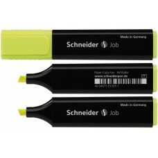 Маркер текстовый Schneider JOB 150, желтый