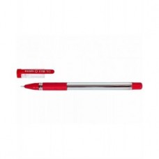 Ручка масляная Optima OIL GRIP, 0,7 мм, красная