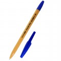 Ручка шариковая Economix YELLOW PEN, 0,5 мм, синяя