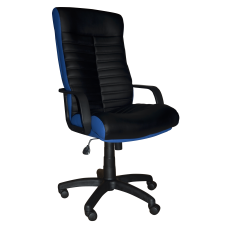 Кресло Примтекс Плюс Orbita Lux combi D-5/S-5132 (Orbita Lux combi D-5/H-22), черный с синим Кресло Примтекс Плюс Orbita Lux combi D-5/S-5132 (Orbita Lux combi D-5/H-22), черный с синим