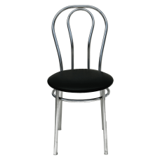 Стул Примтекс Плюс Tulipan chrome CZ-3, черный