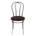 Стул Примтекс Плюс Tulipan chrome S-61, коричневый