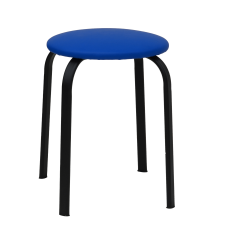 Табурет Примтекс Плюс Zeppo Black S-5132, синий