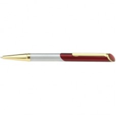 Ручка шариковая Optima Golden Rose, корпус бордо