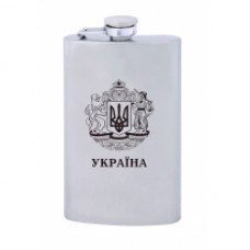 Фляга из нержавеющей стали Cabinet, 180 мл, сатин