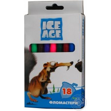 Фломастеры Cool for school "Ice Age", 18 цветов
