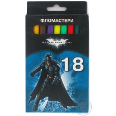 Фломастеры Cool for school "Batman", 18 цветов