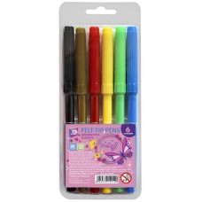 Фломастеры Cool for school, Butterfly, 6 цветов