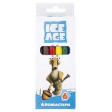 Фломастеры Cool for school "Ice Age", 6 цветов