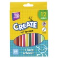 Фломастеры Cool for school, 12 цветов, в коробке