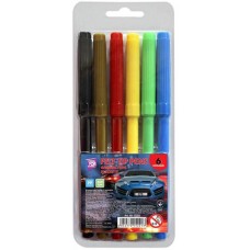 Фломастеры Cool for school Racing, 6 цветов