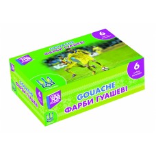 Краски гуашевые Cool for school, 6 цветов