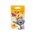 Мел цветной восковой Cool for school "Tom & Jerry", 16 шт.