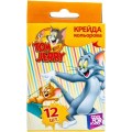 Мел цветной масляний Cool for school "Tom & Jerry", 12 шт.