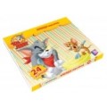 Мел цветной масляний Cool for school "Tom & Jerry" 24 шт.