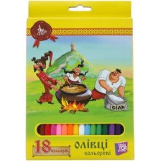 Карандаши цветные Cool for school "ЯкКозаки", 18 цветов