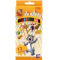 Карандаши цветные Cool for school "Tom and Jerry", 12 цветов