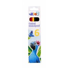 Карандаши цветные Cool for school "Rio", 6 цветов