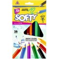 Карандаши цветные Cool for school "Jumbo Softy" 12 цветов