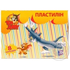 Пластилин Cool for school "Tom and Jerry", 8 цветов, 160 г., картон