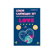 Набор цветного картона Cool for school "CFS" А4, 10 л.