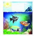 Тетрадь Мрії збуваються "Underwater world" 18 листов, линия