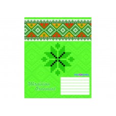 Тетрадь Cool for school "Ukrainian Ornament", 12 листов, клетка