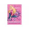 Набор цветной бумаги Cool for school "CFS" А4, 16л., 8 цв., 45 г/м2