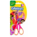Ножницы детские Cool for school "GRAFFITI", 13,5 см.