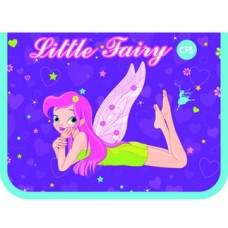 Папка-пенал пластиковая Cool for school "Fairy", В5, на молнии