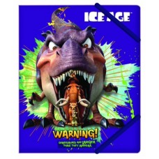 Папка-пенал пластиковая Cool for school "Ice Age", В5, на резинках