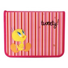 Папка-пенал пластиковая Cool for school "Tweety", В5, на молнии