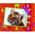 Папка пластиковая Cool for school "My Funny Tiger", В5, на резинках