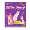 Папка пластиковая Cool for school "Little Fairy", В5, на резинках