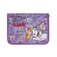 Папка-пенал пластиковая Cool for school "Tom and Jerry", В5, на молнии