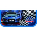 Пенал пластиковый на молнии Cool for school "Racing", A6