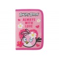Пенал твердый Cool for school "Angry Birds", с 2 отворотами