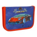 Пенал твердый Cool for school "Speedometer", с 2 отворотами
