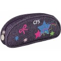 Пенал мягкий Cool for school "Stars", овальный
