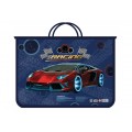 Портфель пластиковый Cool for school "Racing", А4, на молнии